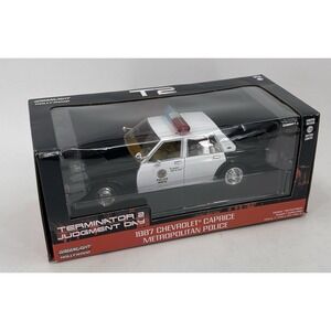Terminator 2 Judgement Day '87 Chevy Caprice L.A. Metro-Police 1/24 Greenlight